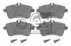 MERCE 1694200120S1 Brake Pad Set, disc brake